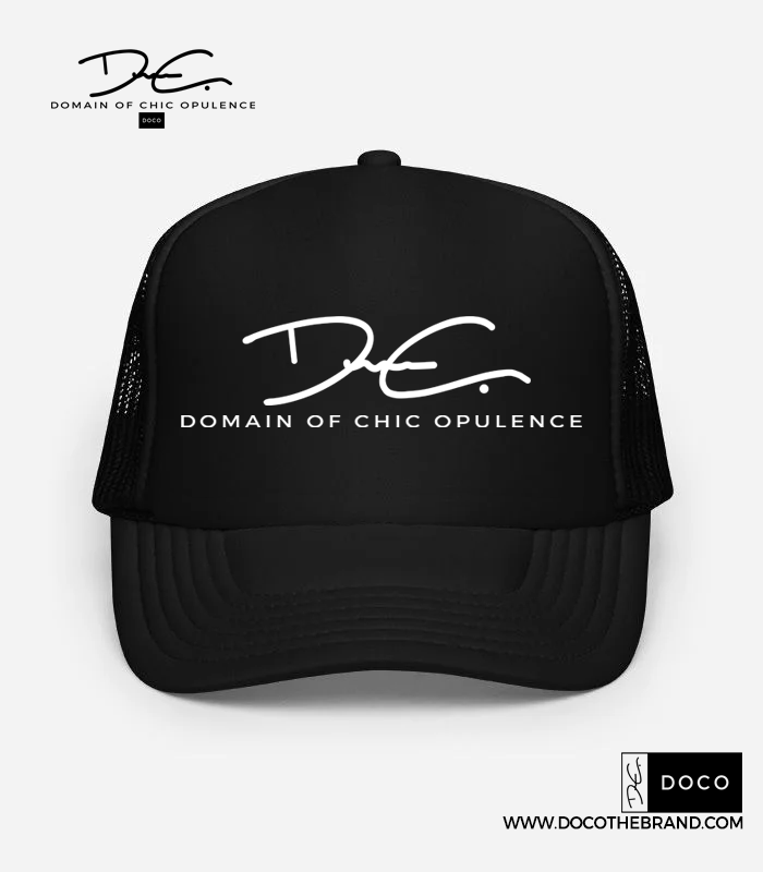 DOCO - Signature Trucker Hat - Black/White