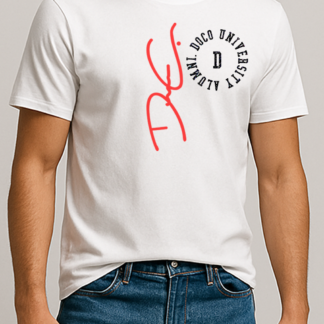 DOCO Signature Crest Tee – White (MEN)