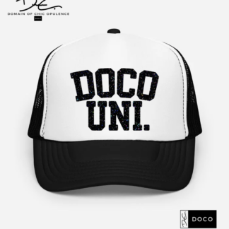 DOCO Uni Luxe Trucker Hat - Shimmer Black