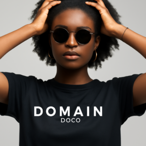 DOCO "DOMAIN" Minimal Bold Tee - Image 1